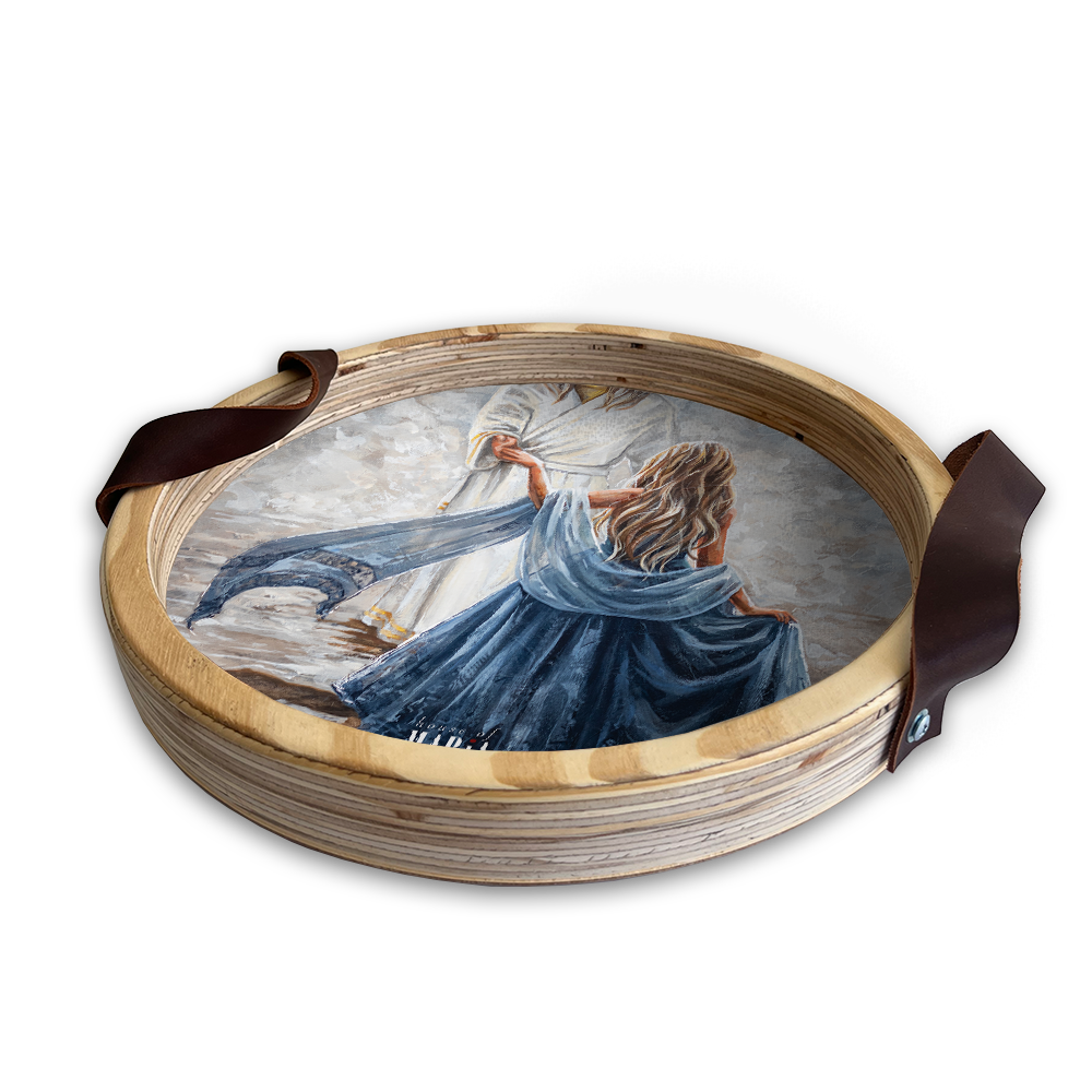 Ons eerste dans | Round Serving Tray