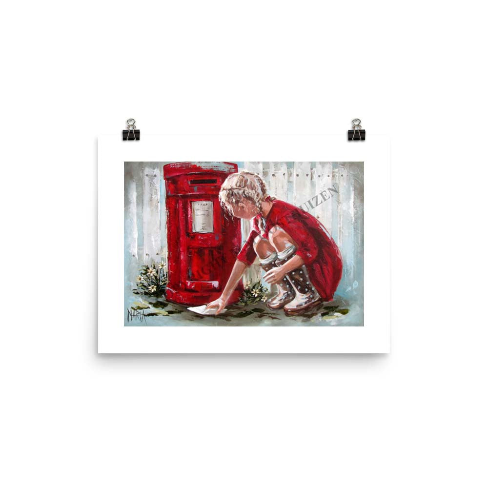 The Post Box | A3 Paper Print