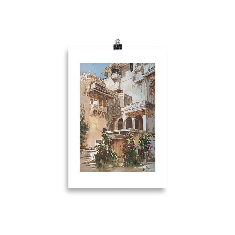 Epic splendor in athens | A4 Paper Print