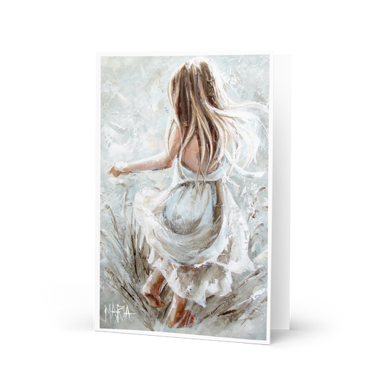 His voice is in the wind | Greeting Card