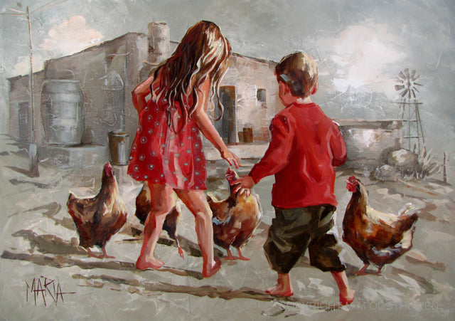 Chicken Dance | Canvas Prints