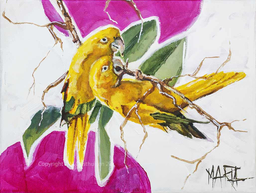 Golden Parrots