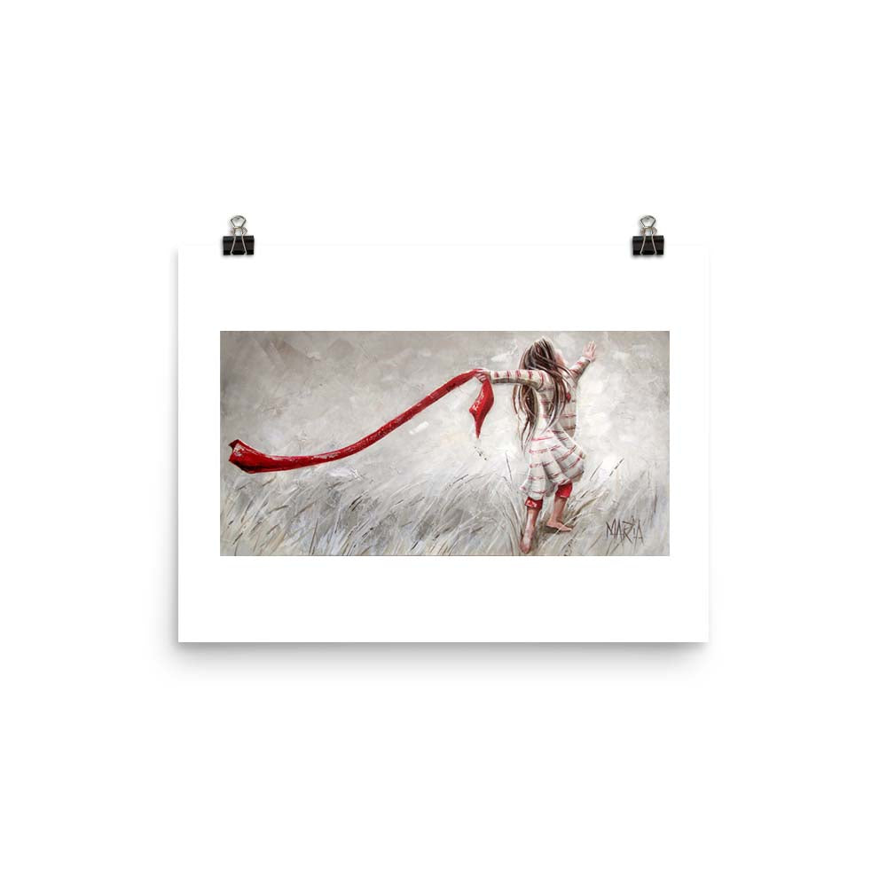 Supernatural favor White | A3 Paper Print