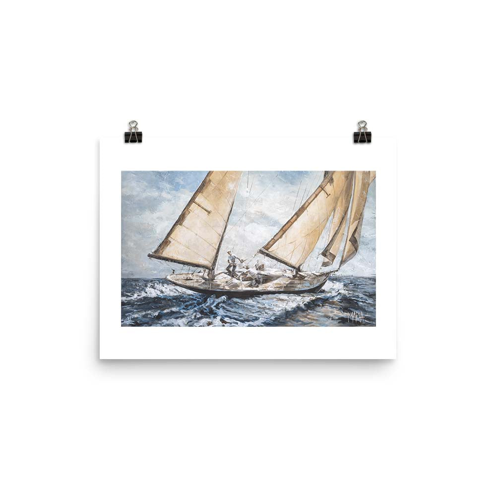 Sailing Forward | A3 Paper Print