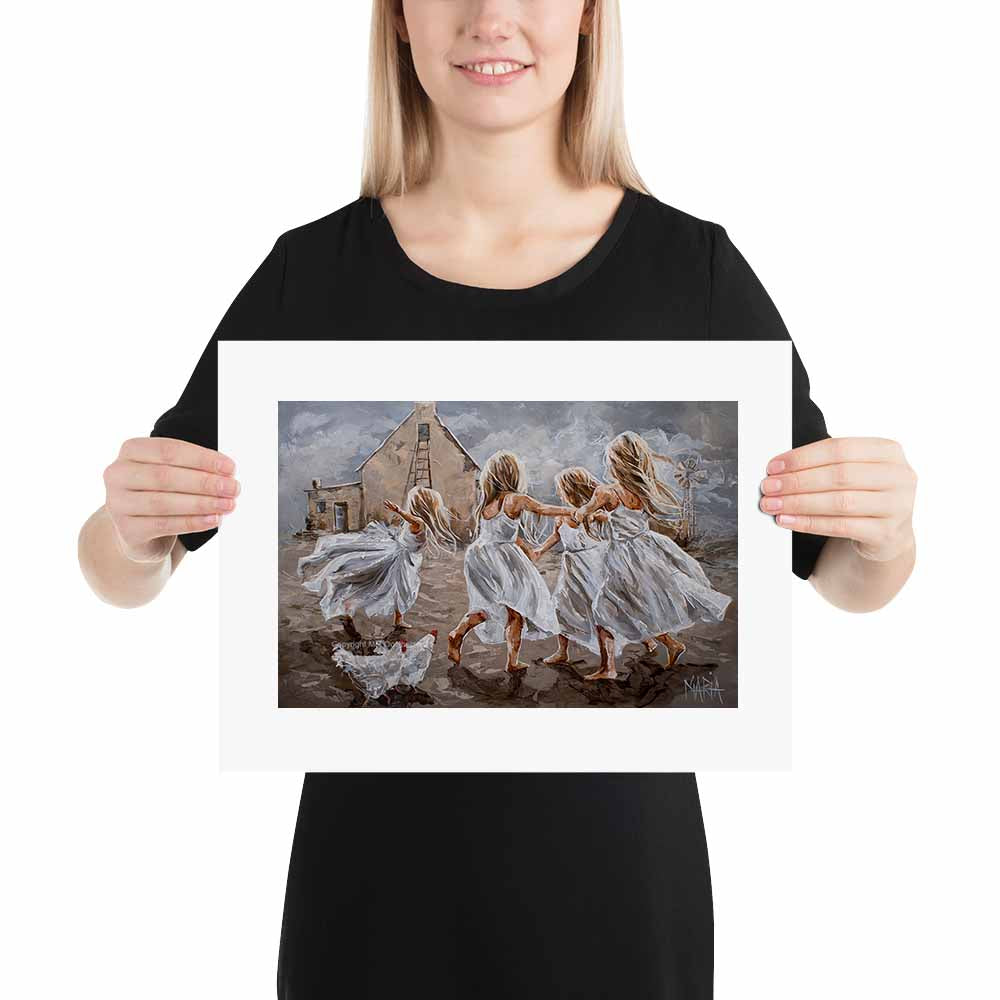 Dance with Joy | A3 Paper Print