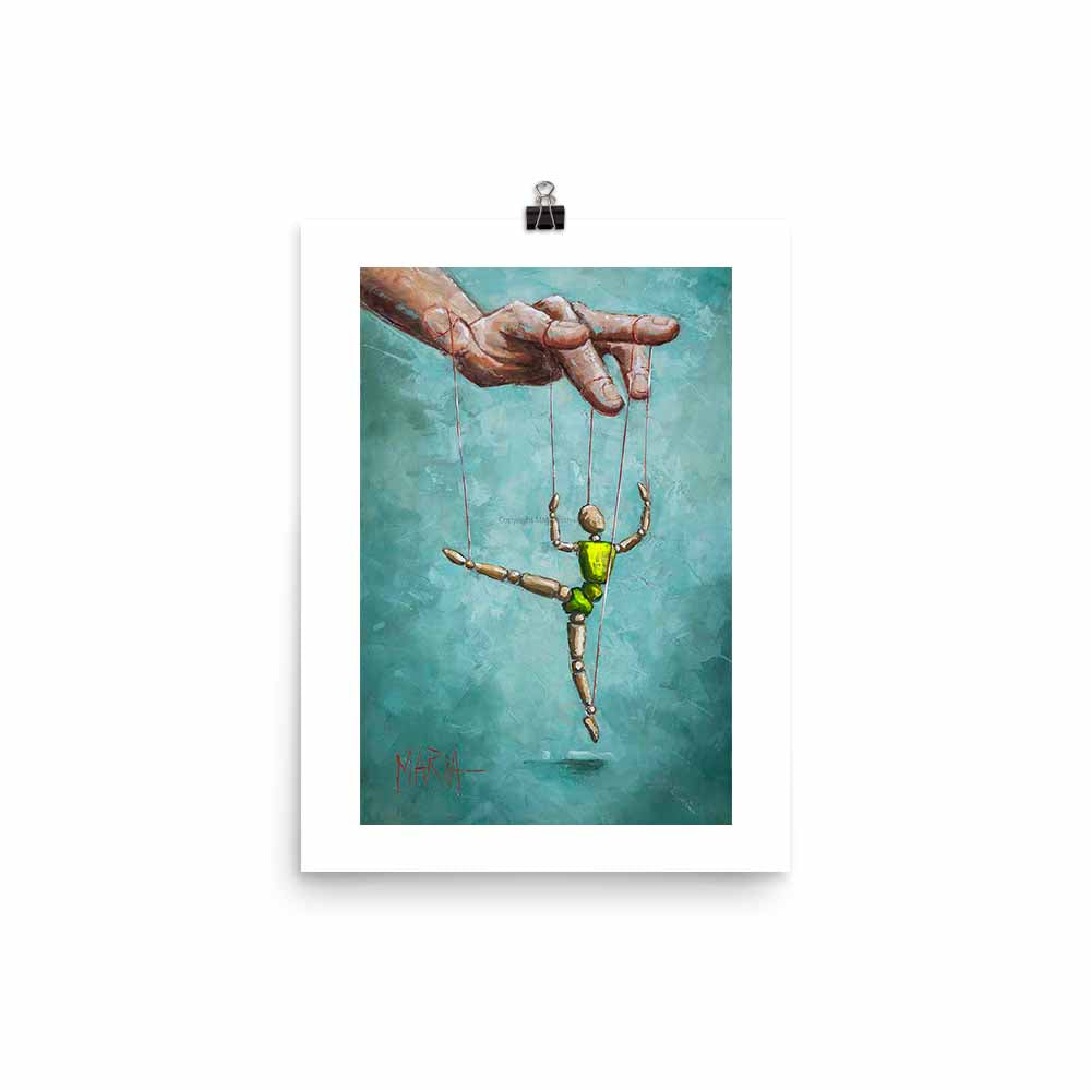 Strings | A3 Paper Print