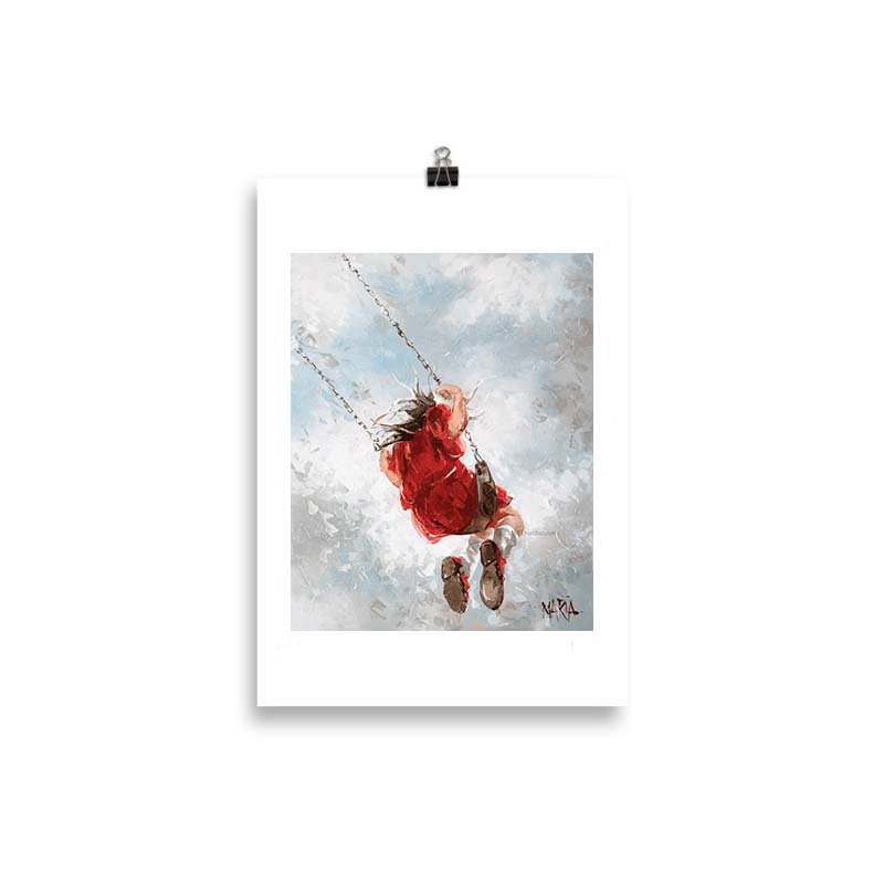 Swing on high | A4 Paper Print