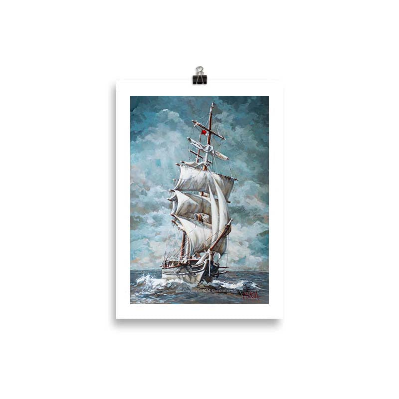 Sail away | A4 Paper Print