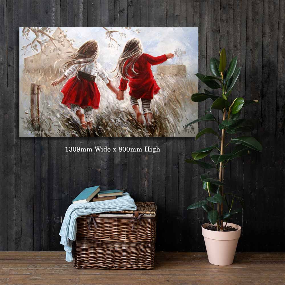 Dance in the field | Canvas Prints