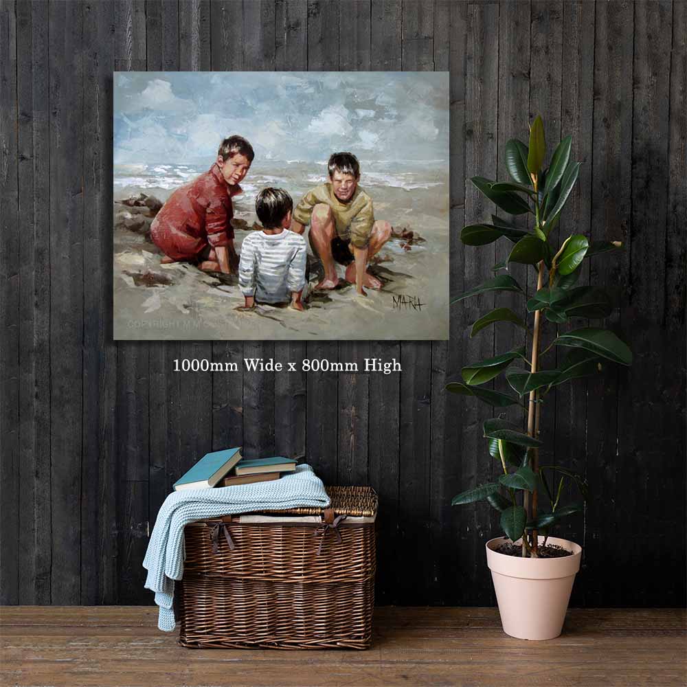 Day on the dunes | Canvas Prints