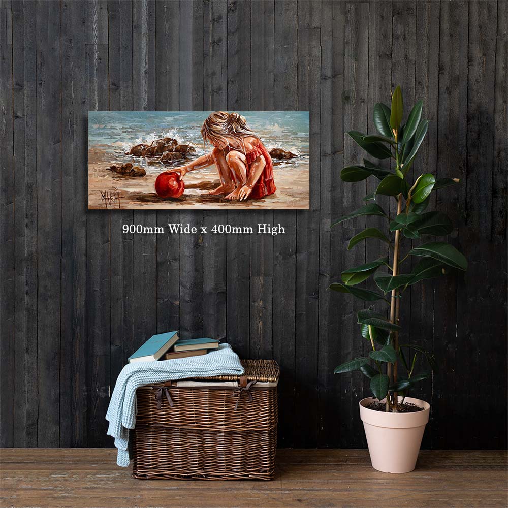 Op die strand | Canvas Prints