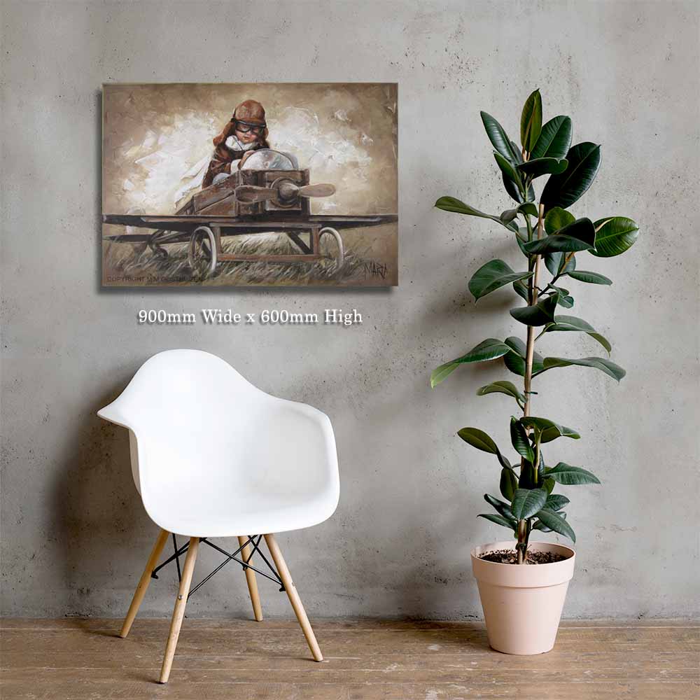 Wens ek kon vlieg | Canvas Prints