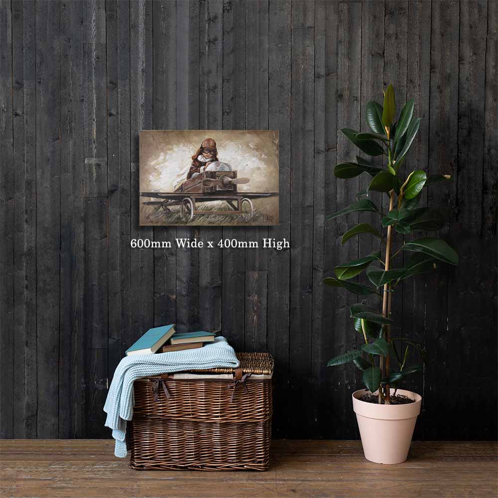 Wens ek kon vlieg | Canvas Prints