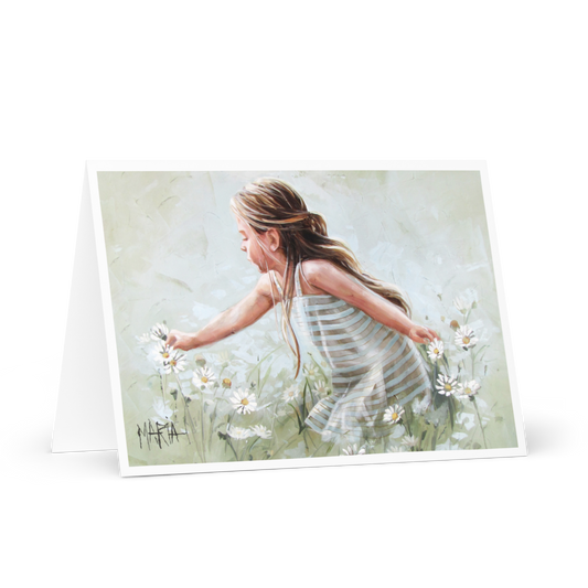 Daisy's pluk | Greeting Card