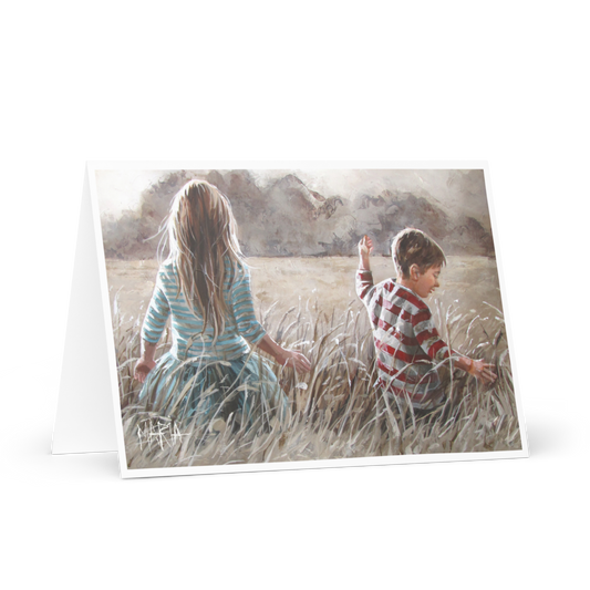 Joy in the field | Greeting Card