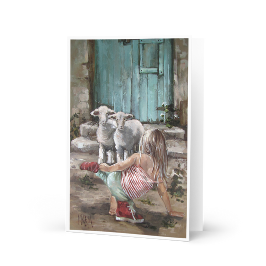 Little Lambs | Greeting Card