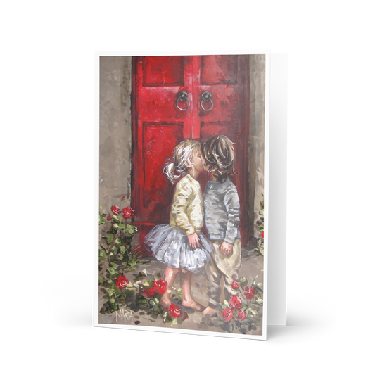 Sweet kiss | Greeting Card