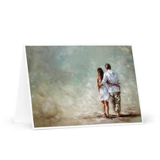 In His Arms | Greeting Card