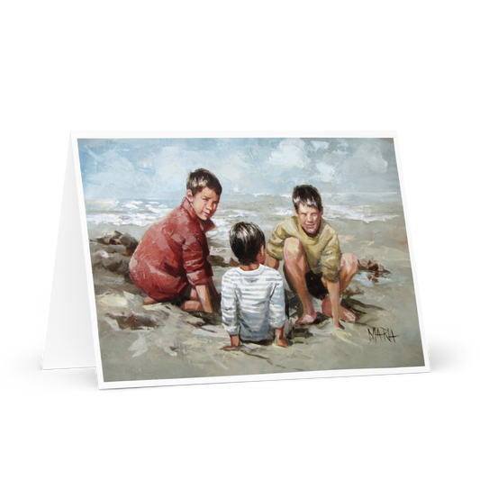 Day on the dunes | Greeting Card