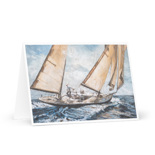 Sailing Forward | Greeting Card