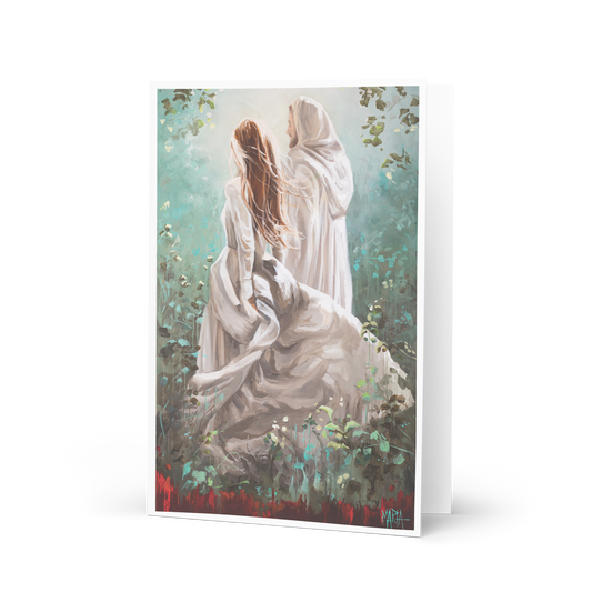 Walk with me | Greeting Card