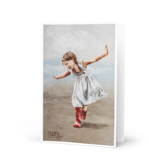 Bow - I am Free Series | Greeting Card