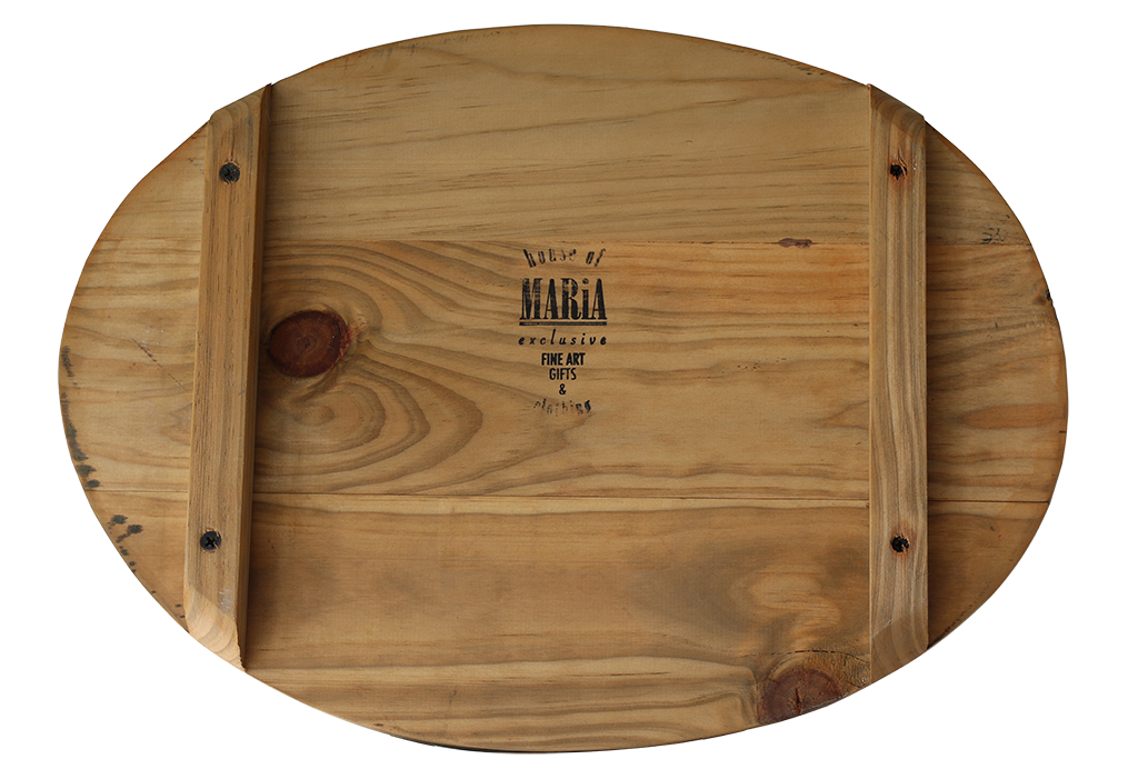 The Game | Oval Wooden Board